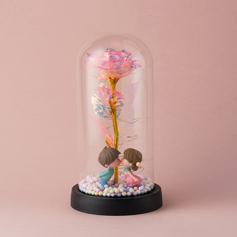 artificial flower lamp