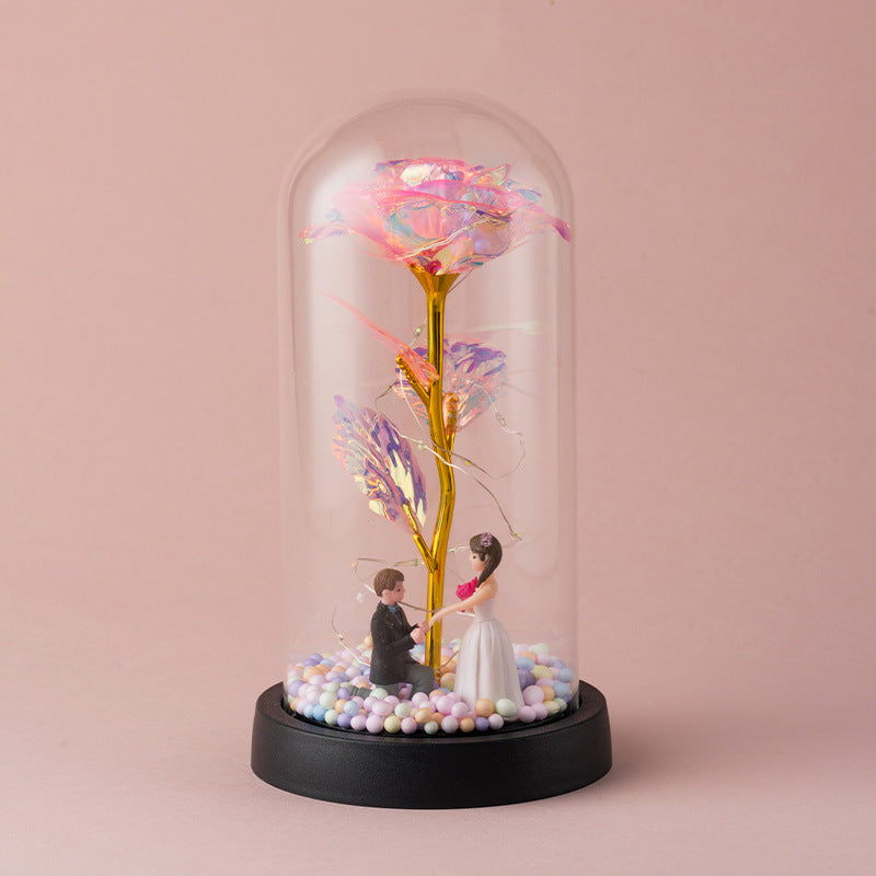 artificial flower lamp