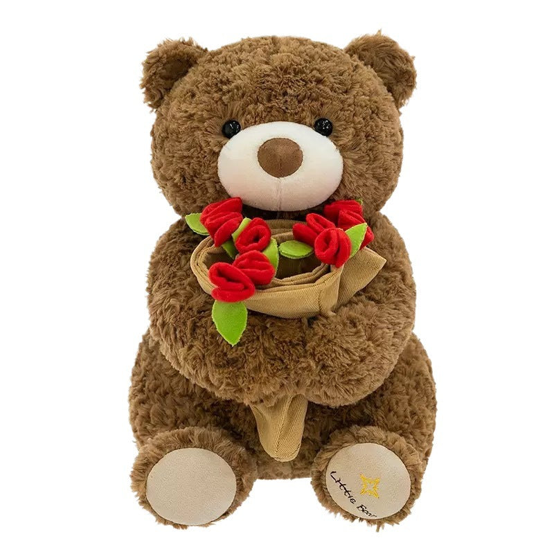 Lovers Rose Bear