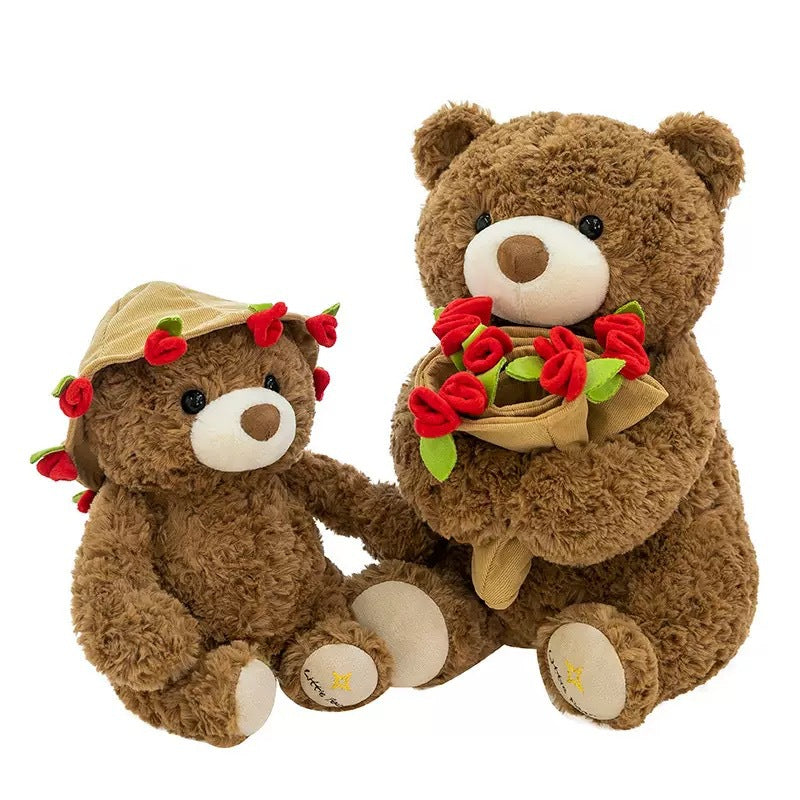 Lovers Rose Bear