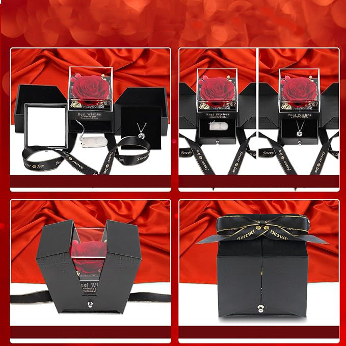 BeMine Bloom™ Hidden Flower Jewelry Box