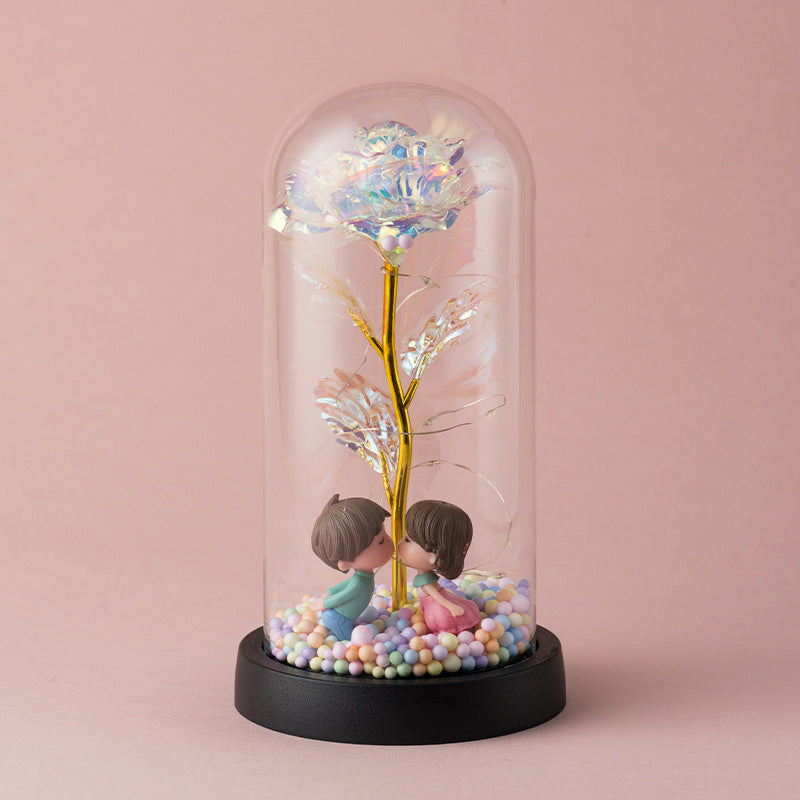 artificial flower lamp