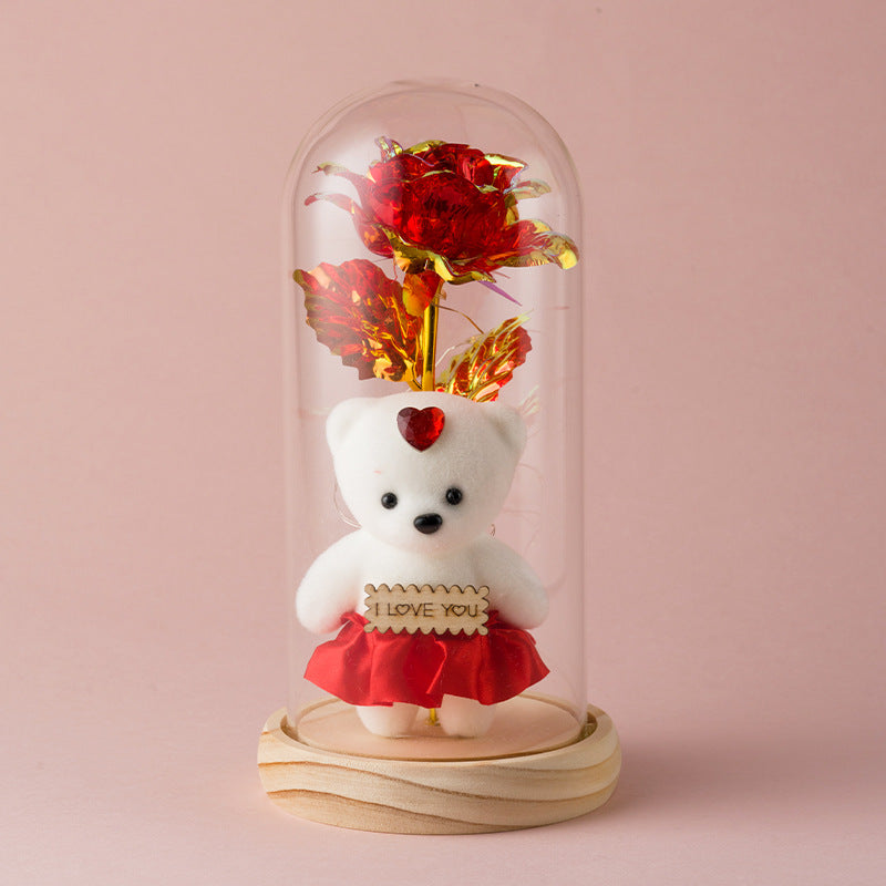 artificial flower lamp