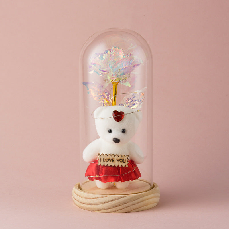 artificial flower lamp