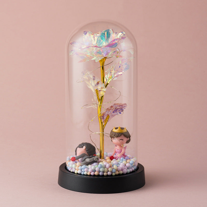 artificial flower lamp